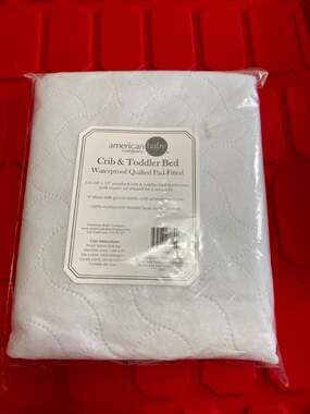 American Baby Company Crib & Toddler Bed Waterproof Quilted Pad